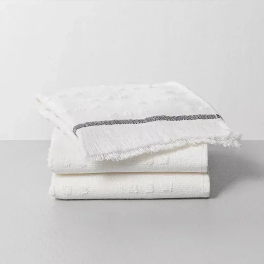 HEART & HAND Fouta Textured Wash Cloth